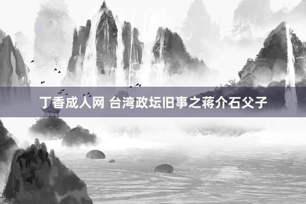 丁香成人网 台湾政坛旧事之蒋介石父子