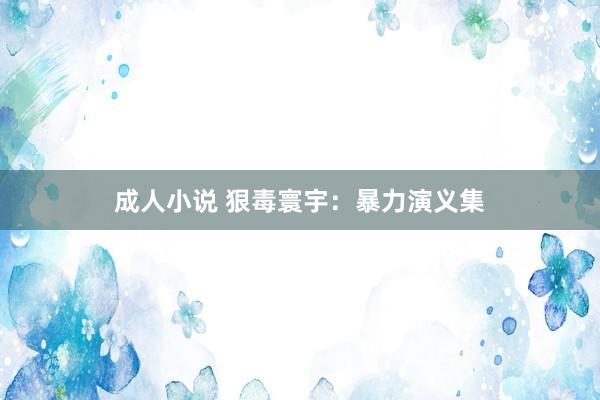 成人小说 狠毒寰宇：暴力演义集