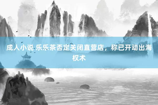 成人小说 乐乐茶否定关闭直营店，称已开动出海权术